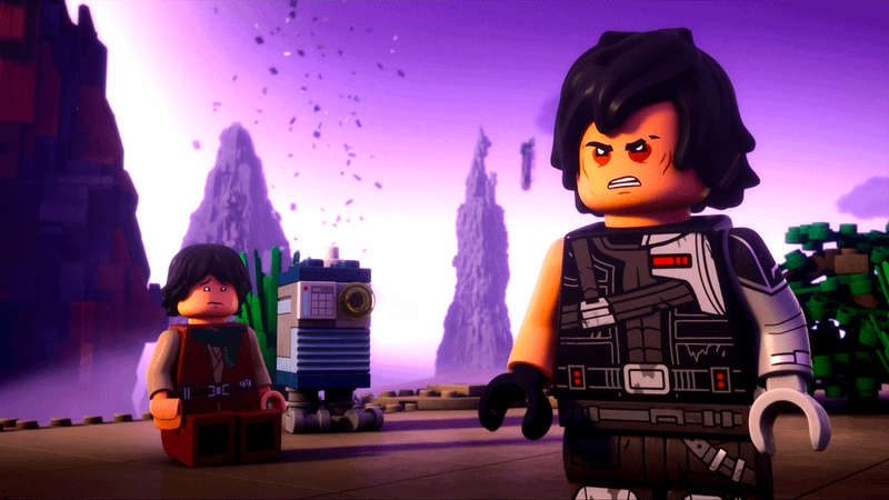 Sig and Dev in Forcehold in LEGO Star Wars Rebuild the Galaxy Pieces of the Past