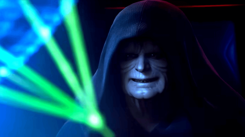 Emperor Palpatine in Fortnite. 