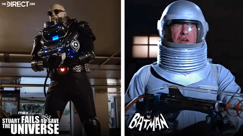 George Sander's Mr. Freeze next to the one from Stuart Fails to Save the Universe.