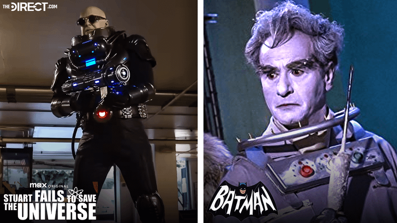 Eli Wallach's Mr. Freeze next to the one from Stuart Fails to Save the Universe.