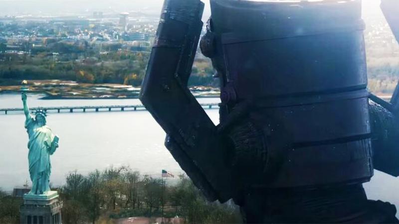 Galactus visits Earth in the Fantastic Four: First Steps.