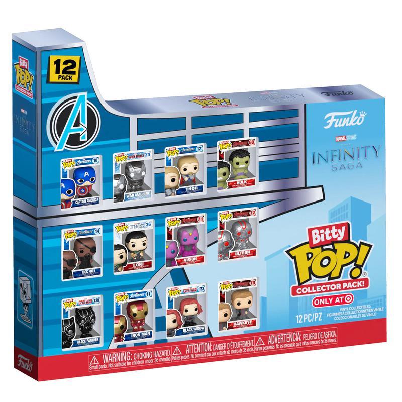 Funko Bitty Pop Infinity Saga Range.