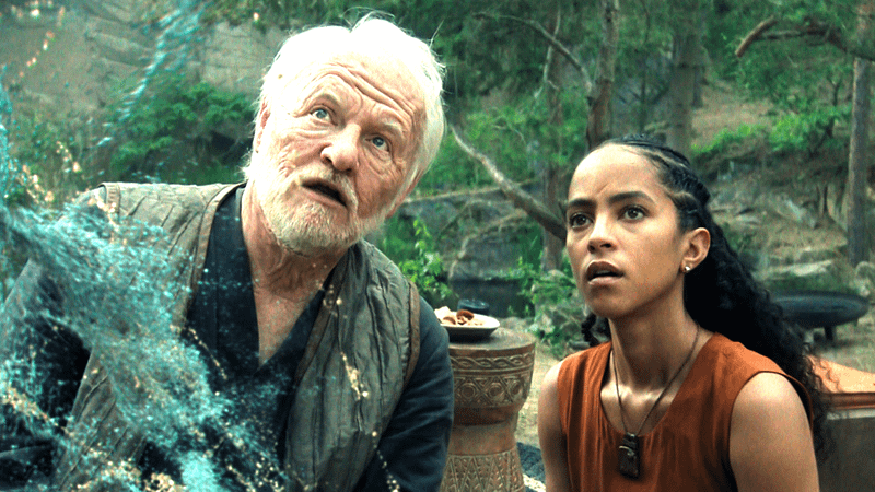Gaal and her mentor Hari in Foundation