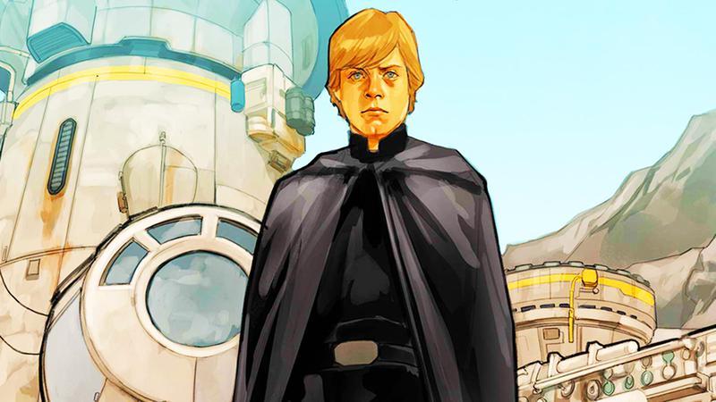 Luke Skywalker in Echoes of the Empire comic series.
