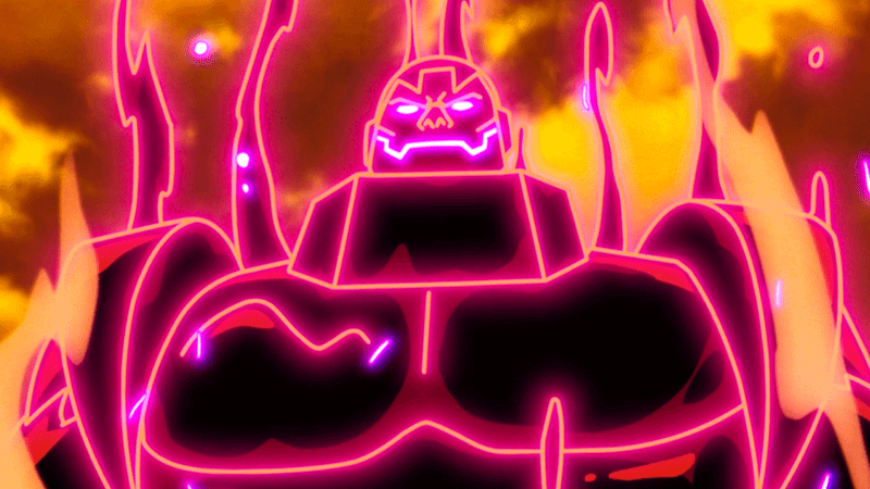 Apocalypse glowing red in 'X-Men '97' Season 2.