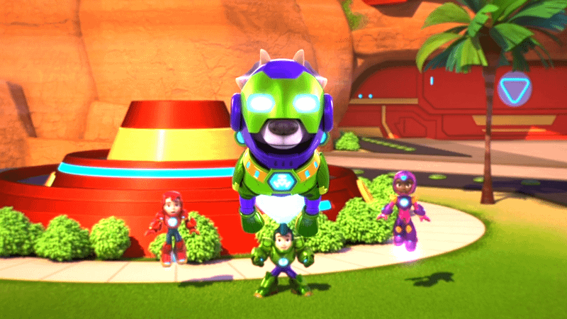 Iron Pup in Iron Man and His Awesome Friends Episode 5