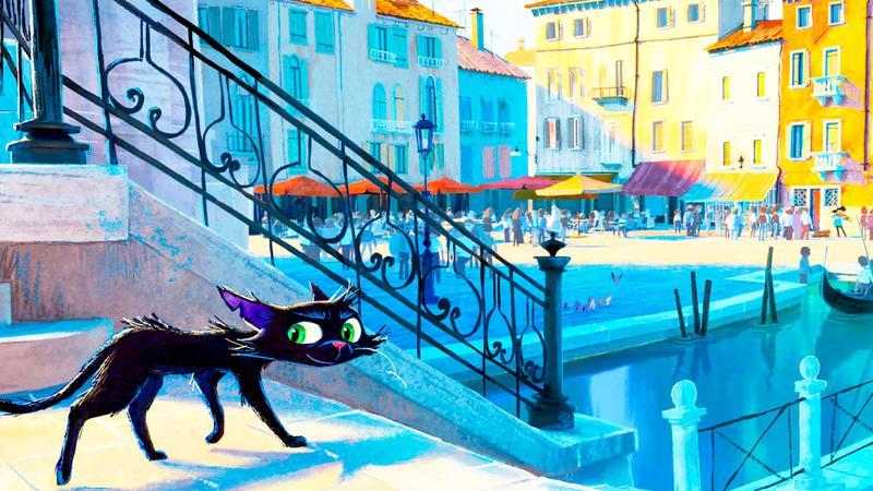 Gatto Pixar Concept Art