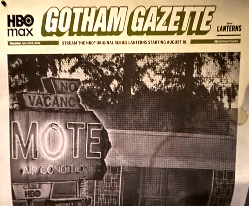 HBO Max's Lanterns features the Gotham Gazette.