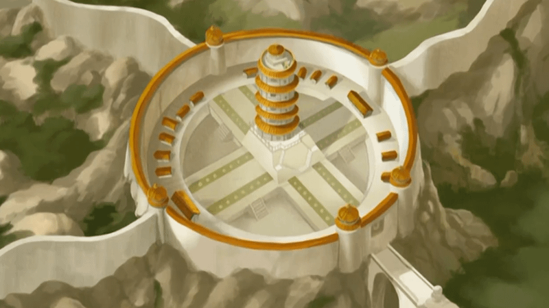 General Fong's Fortress from Avatar: The Last Airbender.