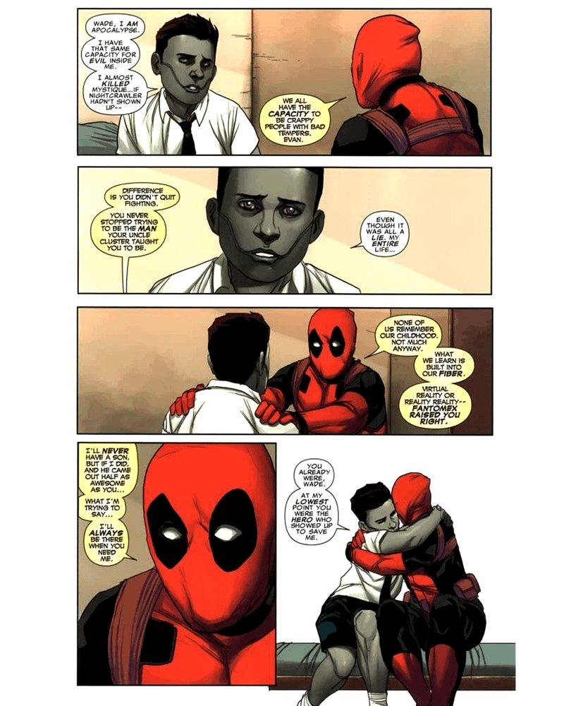 Deadpool and Genesis in Uncanny X-men 35