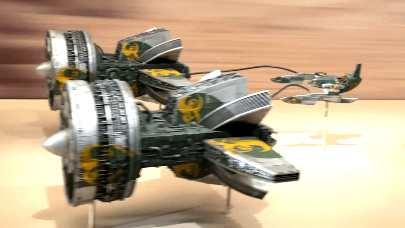 Mars Guo's pod racer from 'Star Wars: Episode I — The Phantom Menace.'