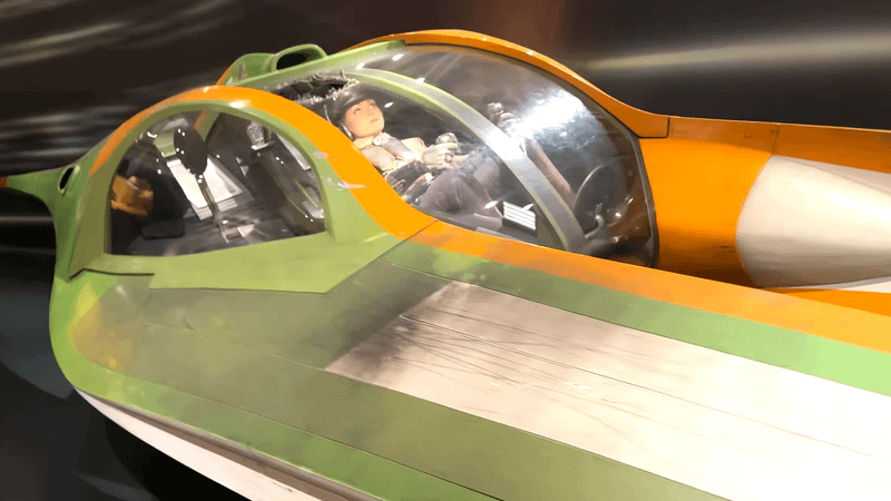 Zam Wessel's Speeder from 'Star Wars: Episode II — Attack of the Clones.'