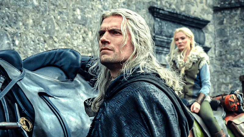 Henry Cavill as Geralt of Rivia.