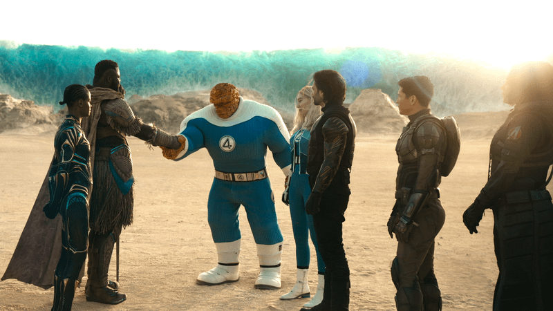The Thunderbolts and Fantastic Four in Wakanda.