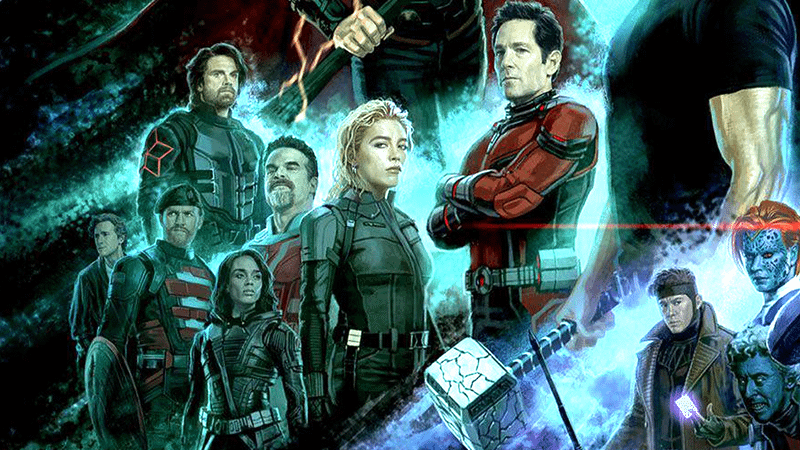 Avengers: Doomsday concept illustration from Andy Park.