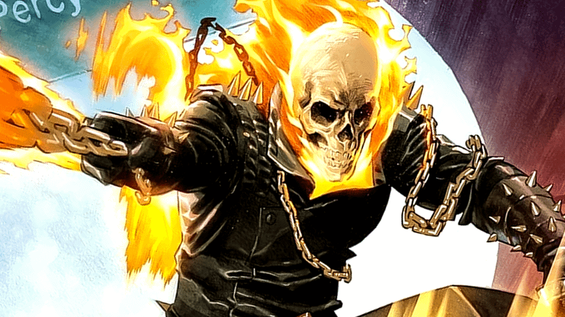 Ghost Rider in the comics.