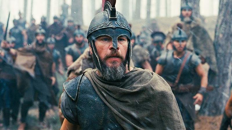 Odysseus in the woods, giants fight, The Odyssey.