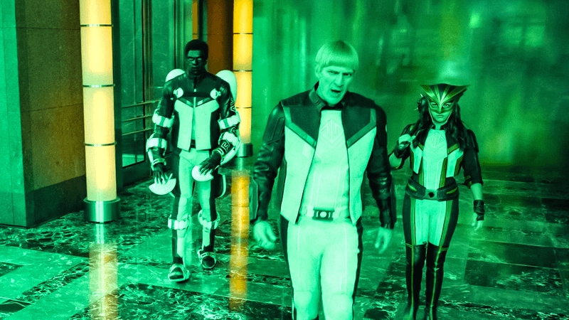 The Justice Gang in Superman.