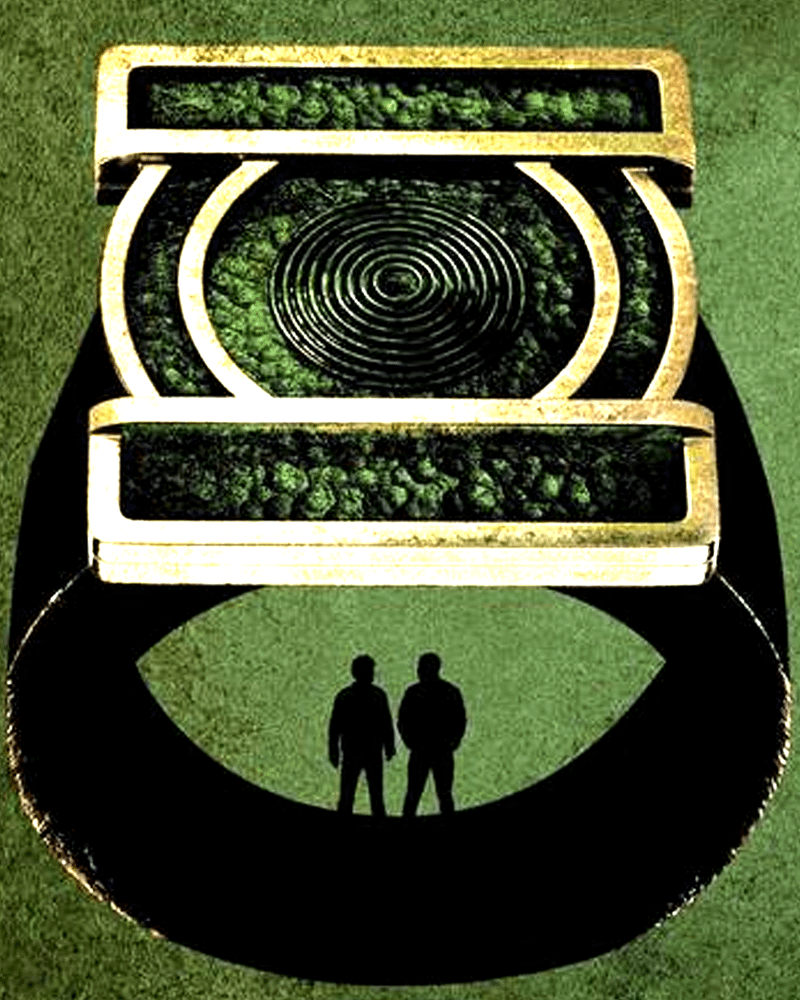HBO Max's ring logo for Lanterns series.