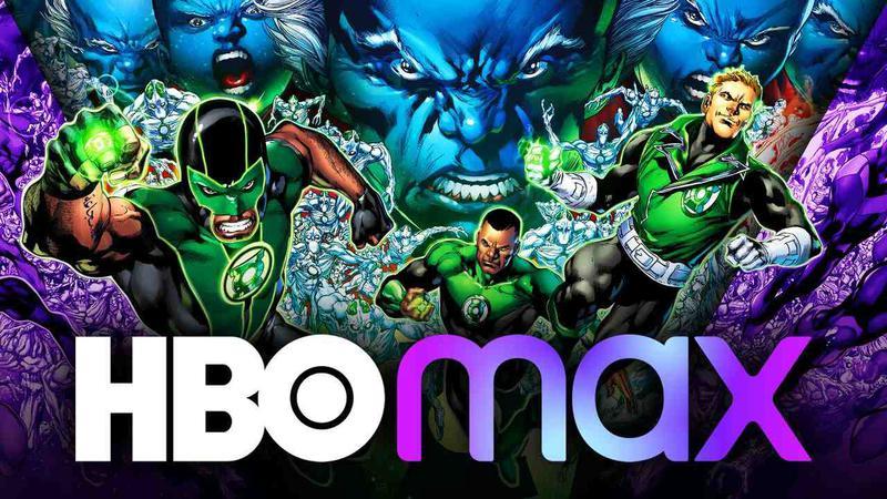 HBO Max logo, Green Lanterns