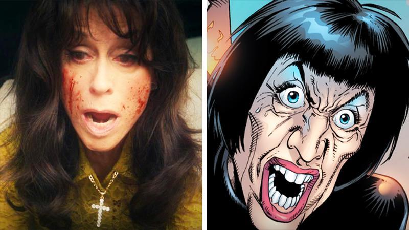 Ma Gnucci in 'The Punisher: One Last Kill' and in Marvel Comics.