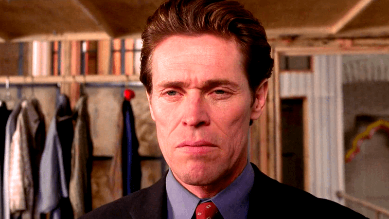 Willem Dafoe as Norman Osborn in Spider-Man.