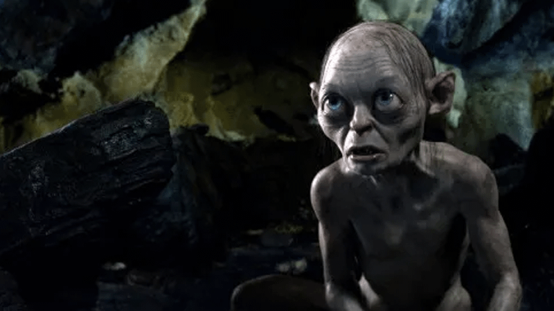Gollum from 'The Hobbit: An Unexpected Journey.'