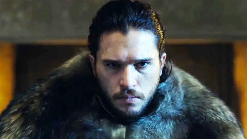Kit Harington as Jon Snow in Game of Thrones Season 7.