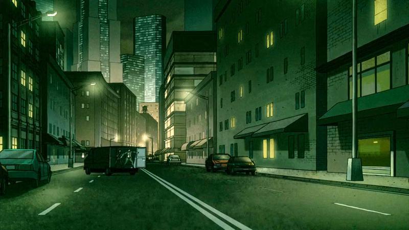 streets of Gotham in Episode 6 of Creature Commandos