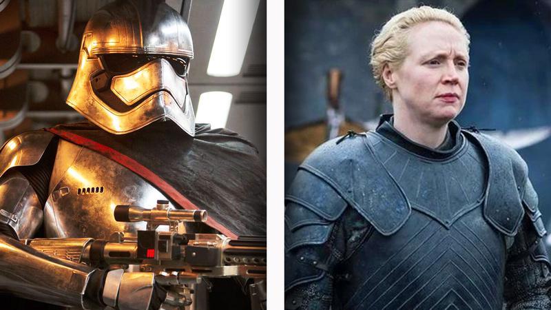 Captain Phasma and Brienne of Tarth