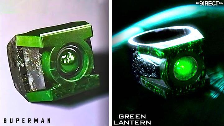 Guy Gardner's Green Lantern Ring and Ryan Reynolds' Green Lantern Ring