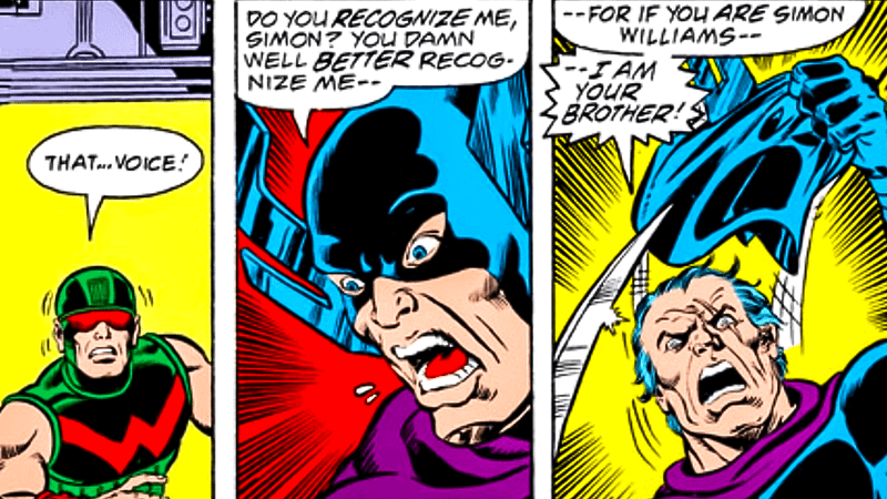 Grim Reaper and Wonder Man from Marvel Comics.