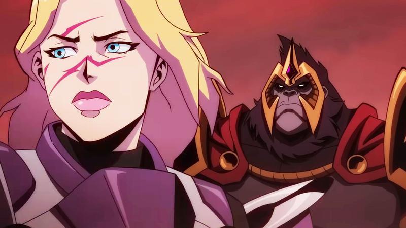 Gorilla Grodd in Creature Commandos