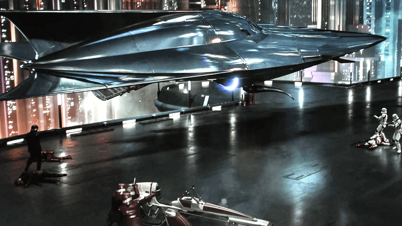 Naboo cruiser in The Mandalorian Season 3, Episode 4.