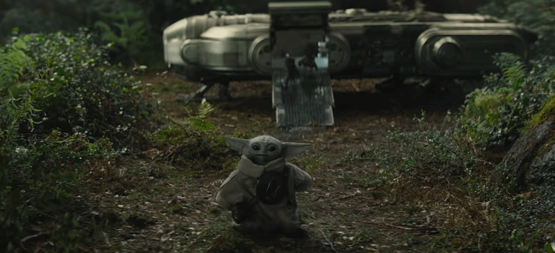 Grogu and Anzellans in The Mandalorian & Grogu trailer.