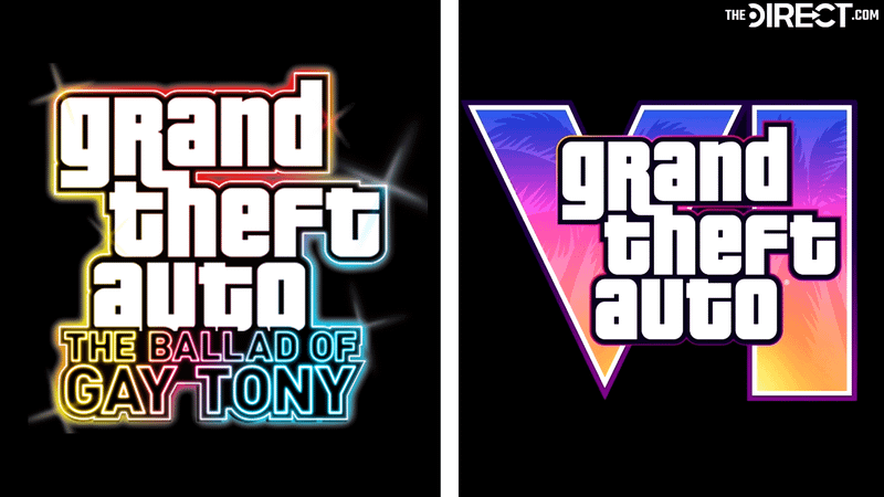 GTA The Ballad of Gay Tony and GTA 6 logo.