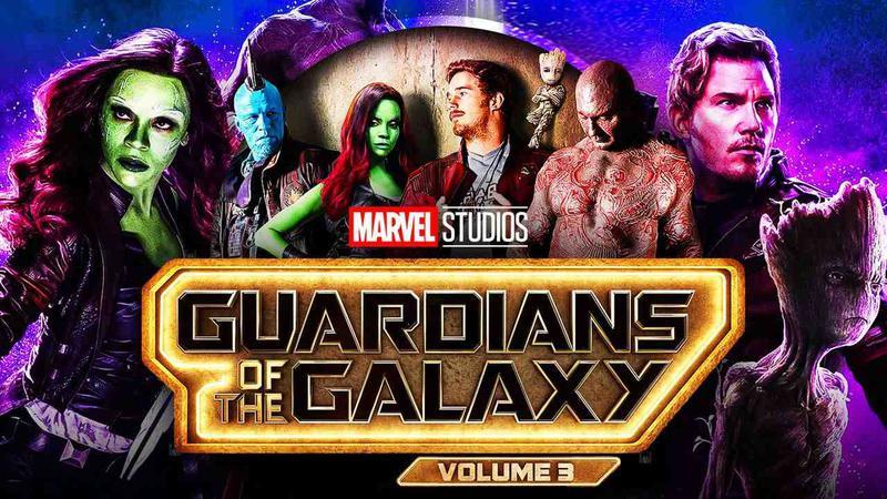 Guardians of the Galaxy logo, Gamora, Quill