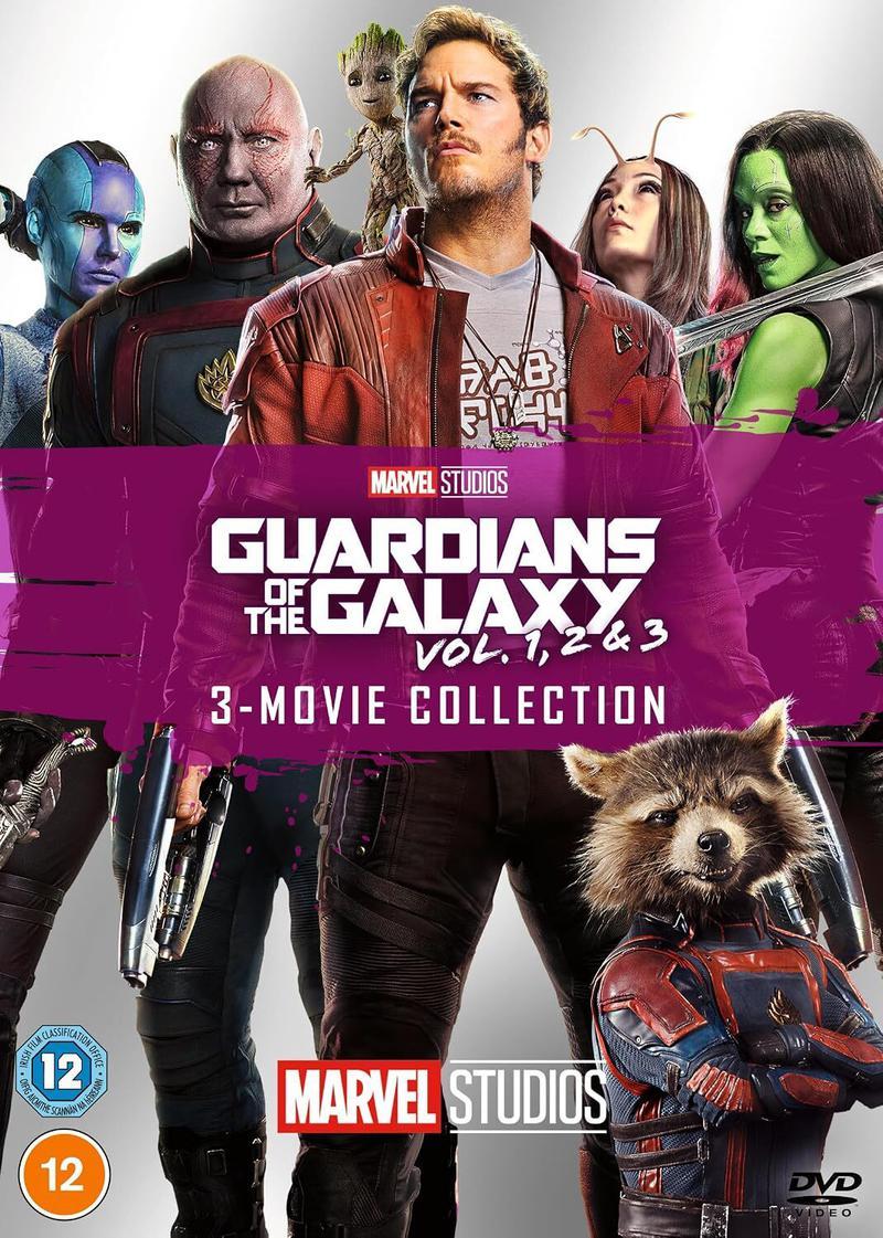 Guardians of the Galaxy trilogy collection.