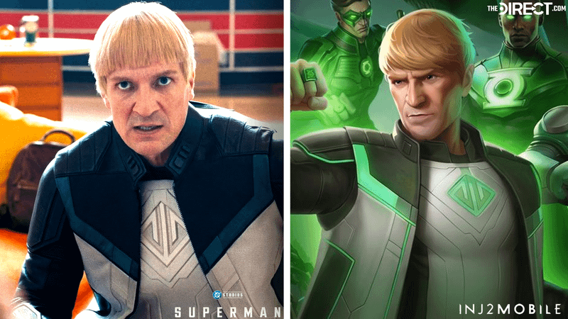 Guy Gardner in Superman and Injustice Mobile.