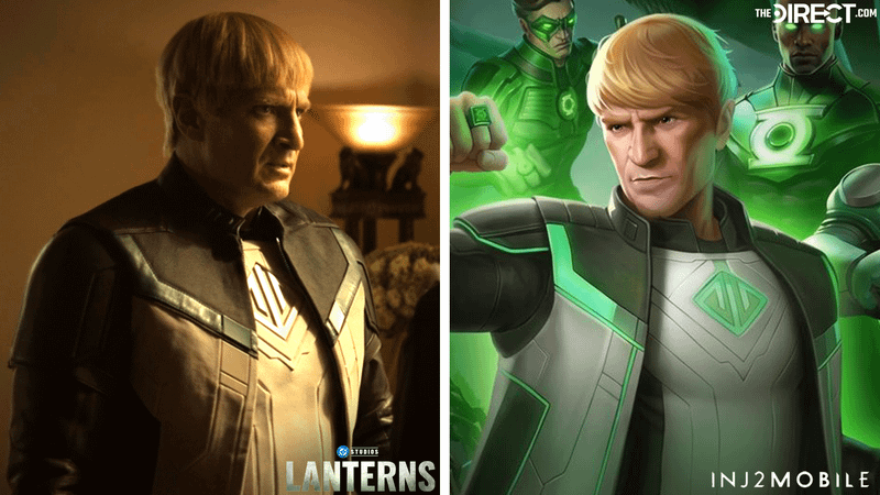 Guy Gardner in Lanterns and Injustice Mobile.