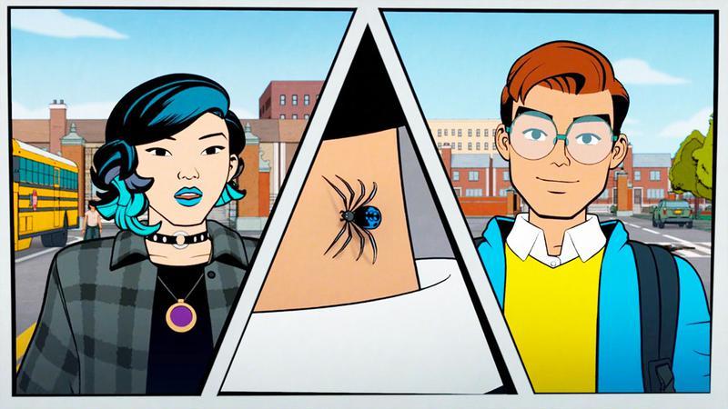 Peter Parker spider bite origin in Your Friendly Neighborhood Spider-Man.