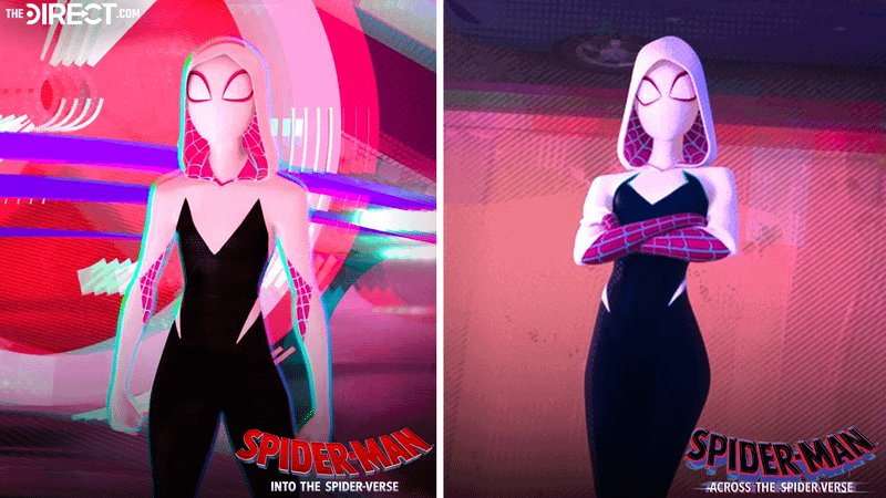 Spider-Gwen from 'Spider-Man: Into the Spider-Verse' and 'Spider-Man: Across the Spider-Verse.'