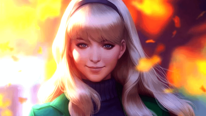 Gwen Stacy in Marvel Comics.