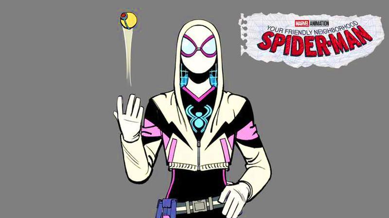 Gwen Stacy art for Your Friendly Neighborhood Spider-Man.