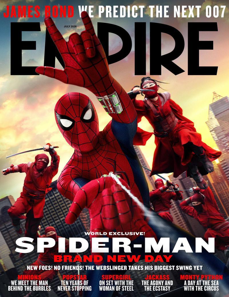 Spider-Man and the Hand, Empire Magazine cover.
