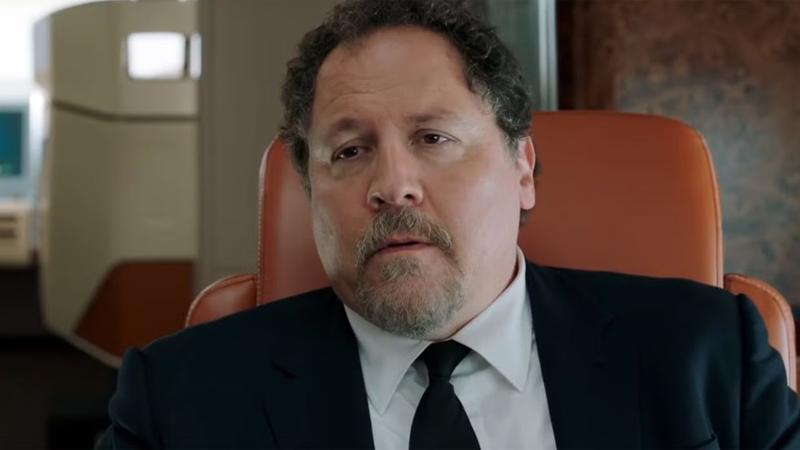 Happy Hogan sitting down in Spider-Man: Far From Home.