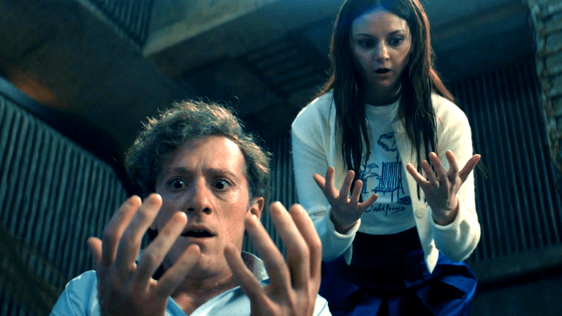 Godolkin and Harper in Gen V Season 2 Episode 8