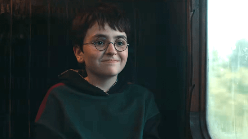 Dominic McLaughlin as Harry Potter in 'Harry Potter and the Philosopher's Stone' series on HBO Max.