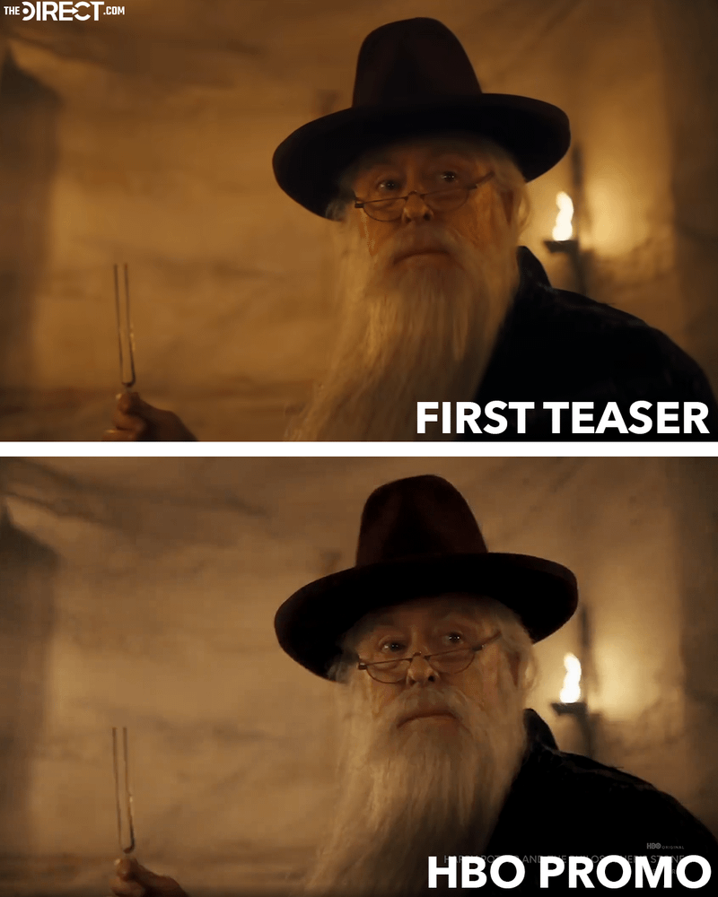 Dumbledore in the new Harry Potter series.