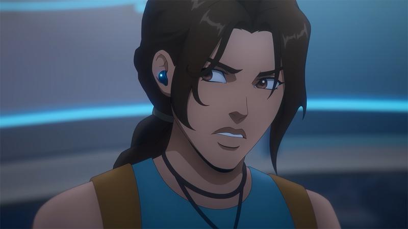 Hayley Atwell in Tomb Raider: The Legend of Lara Croft